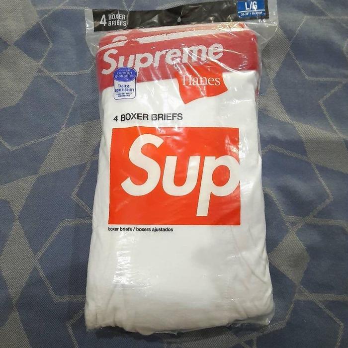 supreme x hanes boxers