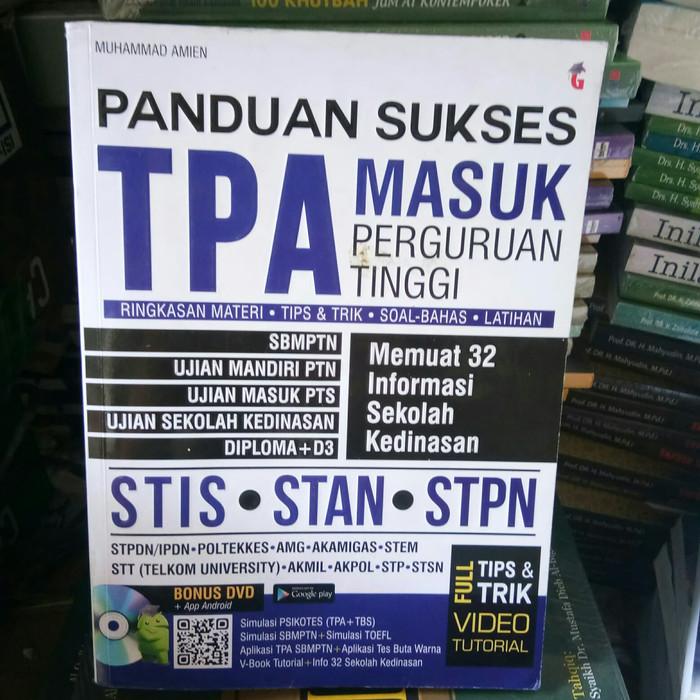 Jual Buku Panduan Sukses Tpa Masuk Perguruan Tinggi Terlaris Jakarta Barat Booksw Tokopedia