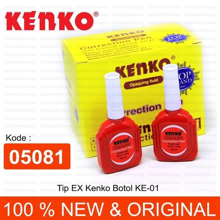 Gambar Tip-Ex / Correction pen Kenko KE-01 dari Bali Stationery undefined Tokopedia