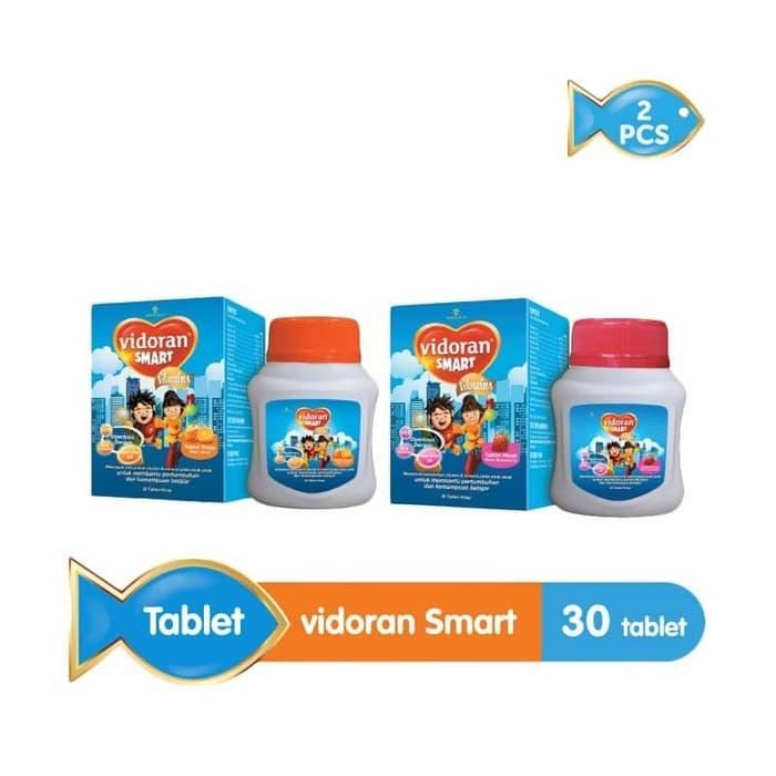 Gambar Vidoran Smart Orange Nafsu Makan Anak Vitamin C Anak 25 Tablet dari BabyGrow undefined Tokopedia