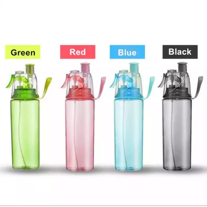 Gambar Botol Air Minum SEMPROT SPRAY Water Bottle Sport New B 600 ml - Random dari Mega Store Express undefined Tokopedia