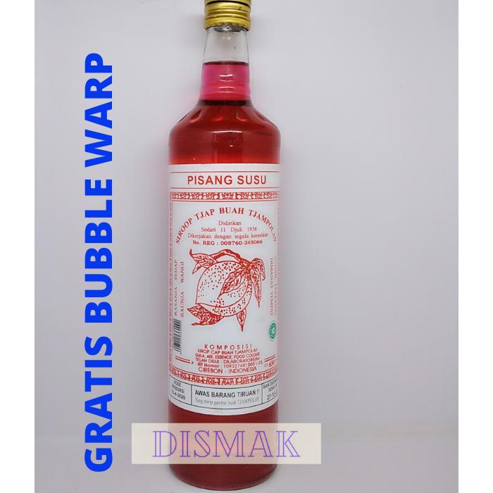 Gambar Sirup Tjampolay Pisang Susu Sirop khas Cirebon dari Dismak undefined Tokopedia