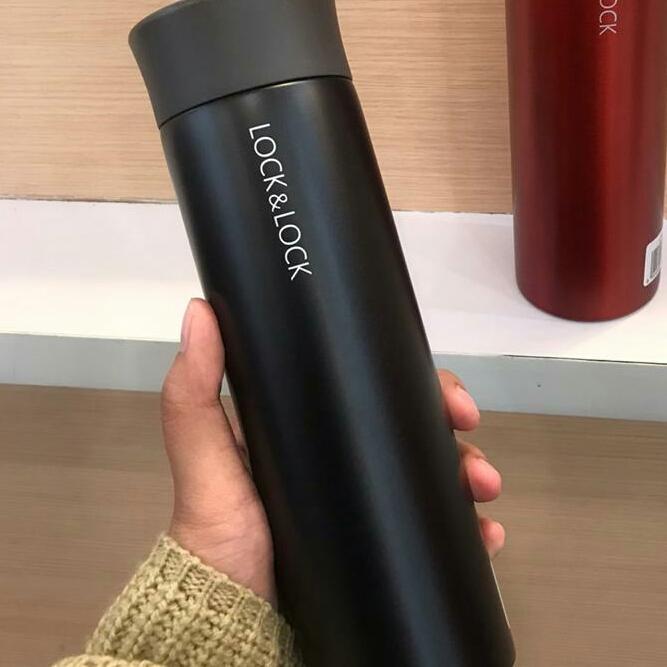Gambar LOCK N LOCK |Tumbler |Termos Hot/Cool tahan 9 Jam |Botol Minum| 400 mL - Hitam dari One Shop Id New undefined Tokopedia