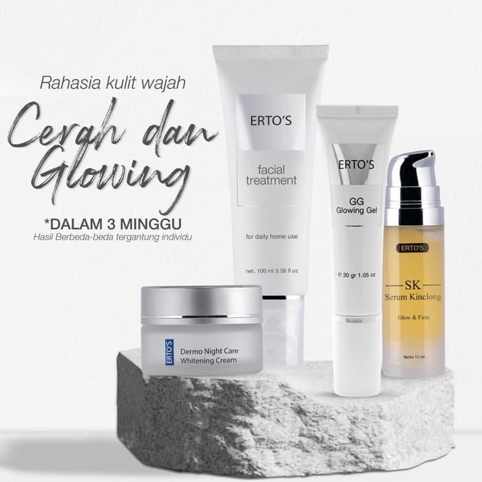 Jual Paket Cream Siang Malam Pencerah Wajah Ertos Bpom Jakarta Pusat 21 Scents 