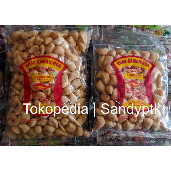 Gambar Kuku Macan Amplang Kerupuk Ikan Pipih Belidak Belida Samarinda Kecil dari Sandyptk undefined Tokopedia