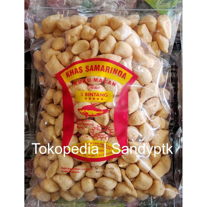 Gambar Kuku Macan Amplang Kerupuk Snack Ikan Pipih Belidak Belida Samarinda dari Sandyptk undefined Tokopedia