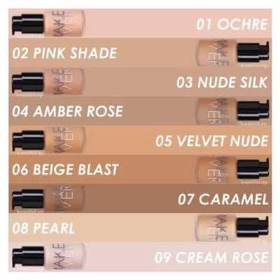 Gambar MAKE OVER LIQUID MATTE FOUNDATION - NO2 dari Mekar Cosmetic_NEW undefined Tokopedia