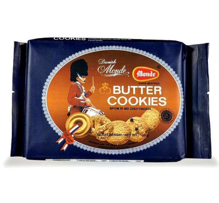 Gambar Monde Butter Cookies 150gr - Biskuit Kukis Mentega dari TOKO MURSALIM undefined Tokopedia