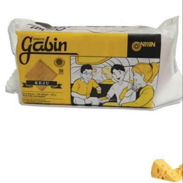 Gambar Nissin Biskuit Gabin Keju 140gr dari TOKO MURSALIM undefined Tokopedia