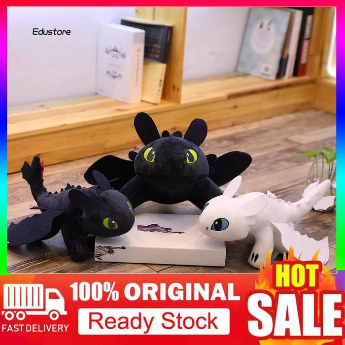 Boneka Plush Model Toothless -train Your Dragon Untuk Hadiah Ulang