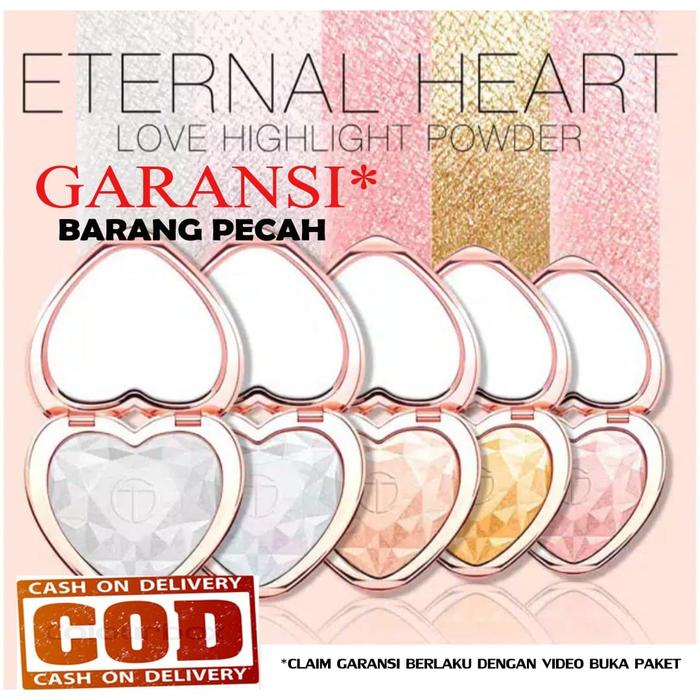 Gambar (BEKASI) OTWOO O.TWO.O ETERNAL HEART LOVE HIGHLIGHTER COMPACT - 03 dari Mua addict undefined Tokopedia