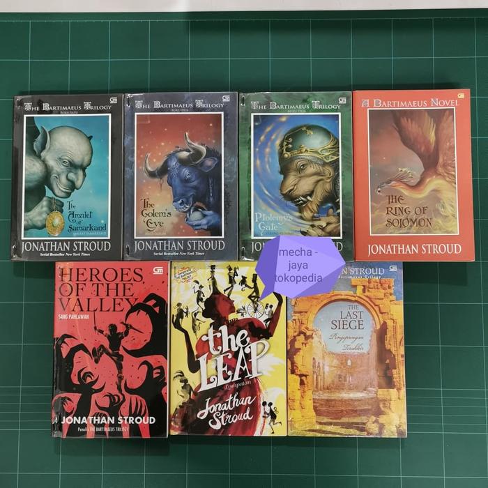 Jual Paket 7 Novel Fantasi Jonathan Stroud The Bartimaeus Trilogy More Kab Cianjur Mecha Jaya Tokopedia