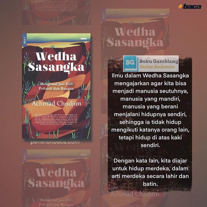 Jual Buku Wedha Sasangka Mengenal Jati Diri Pribadi Dan Bangsa Kota Surabaya Buku Gamblang Tokopedia