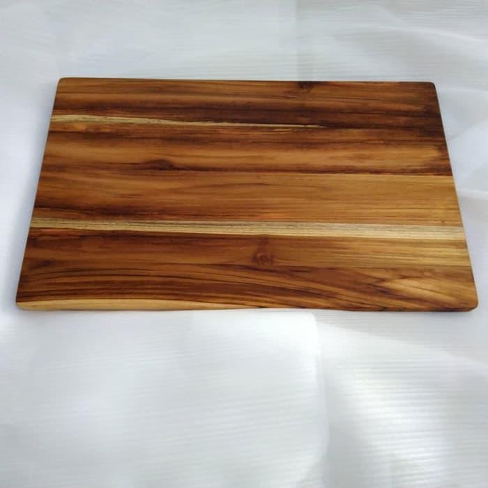 Gambar Talenan Kayu Jati Besar dari toko furnitur jati liarr undefined Tokopedia