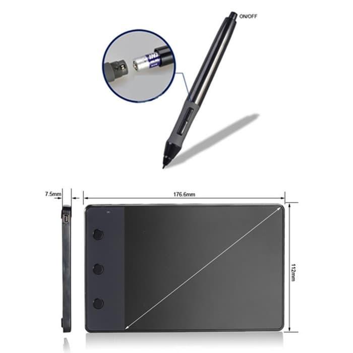 Gambar USB Drawing Board Tablet Pen PC Laptop Graphic Design Paint Animation dari redigansis undefined Tokopedia