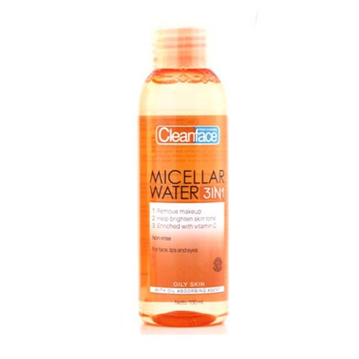 micellar water clean face