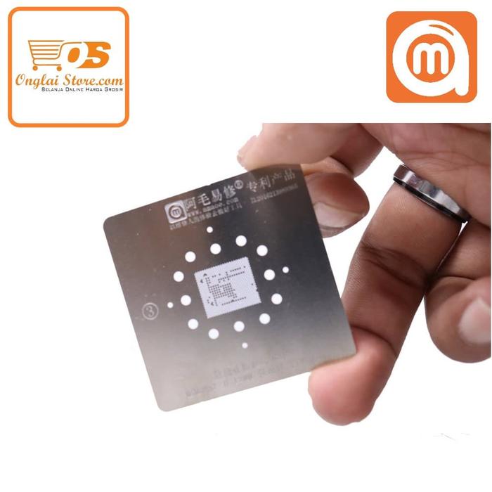 CETAKAN IC AMAOE CPU MSM8952 BAWAH 0.12MM MAGNETIC BAHAN JEPANG (FOR MOLD U3) ORIGINAL