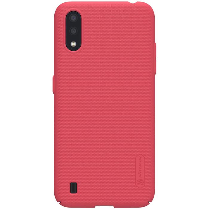 Gambar Nillkin Super Frosted Shield Matte cover case for Samsung Galaxy A01 - Merah dari Toko Nillkin undefined Tokopedia