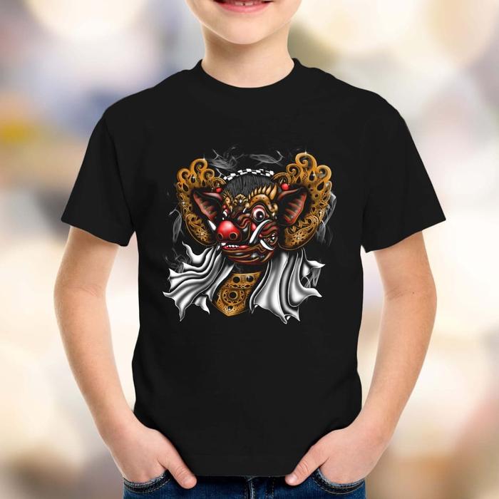 Gambar Kaos Anak Barong BAngkung TSBKA KAos BAli Anak dari Div Store undefined Tokopedia