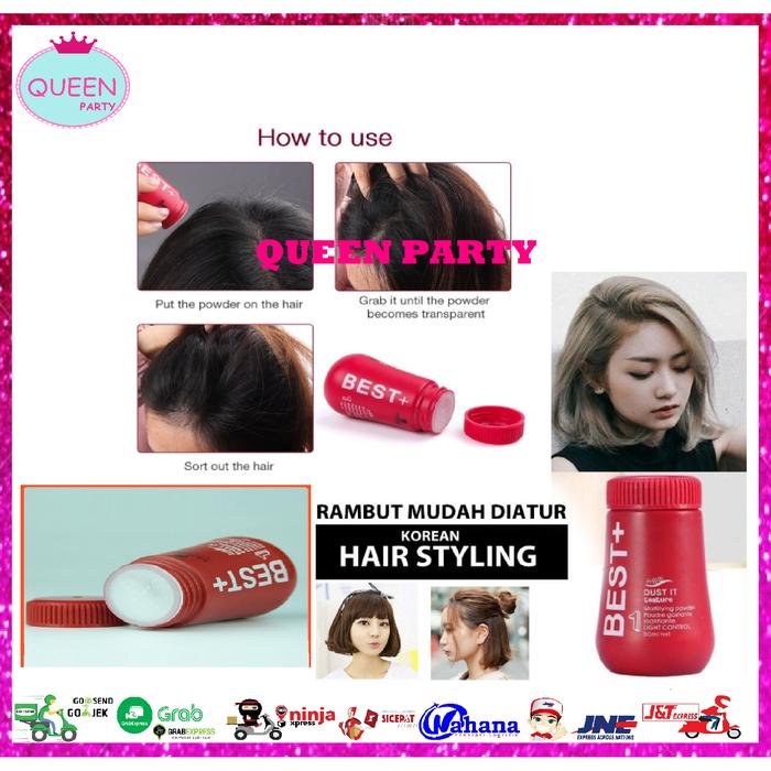 Jual Best Hair Powder Dust Hairspray Increases Hair Volume Captures Haircu Kota Semarang Queenparty Tokopedia