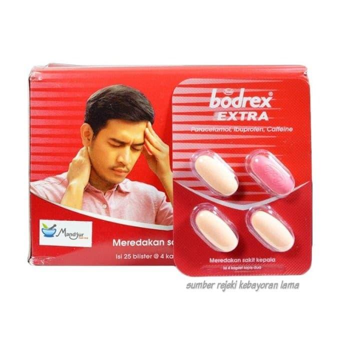 Jual Obat Sakit Kepala Bodrex Extra 1 Strip 4 Tablet Jakarta Selatan Sumber Rejeki Kby Lama Tokopedia