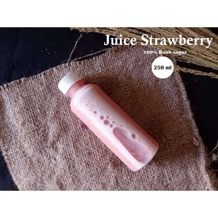 Gambar jus,juice,strawberry 250ml dari frozenfruitsstore undefined Tokopedia