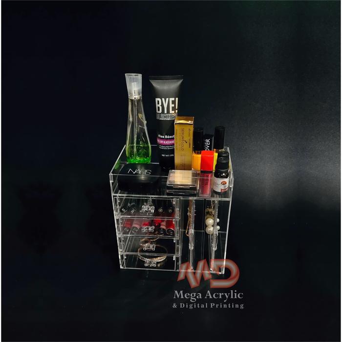 Gambar tempat anting,perhiasan dll dari Mega Acrylic undefined Tokopedia