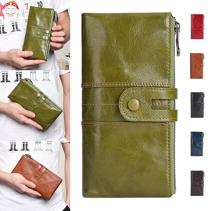 Jual Dompet Panjang Wanita Bahan Kulit Imitasi Dengan Detail Resleting Kab Bogor The Best 88 Tokopedia