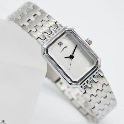 Gambar Jam Tangan Wanita Lorenzo 1076 Model Kotak Kecil Rantai Original Murah - Silver dari Mugi Shop Grosir undefined Tokopedia