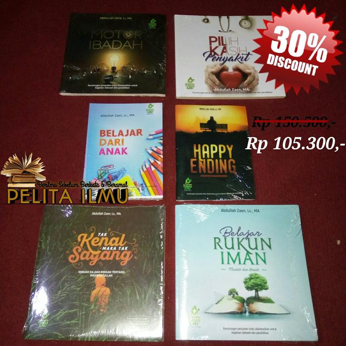 Gambar Paket Buku Karya Ustadz Abdullah Zaen dari Toko Buku Pelita Ilmu undefined Tokopedia