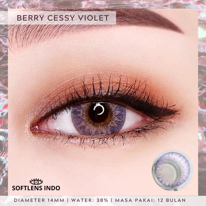 Gambar Softlens geo berry cessy violet/ ungu - Normal dari SOFTLENS INDO undefined Tokopedia