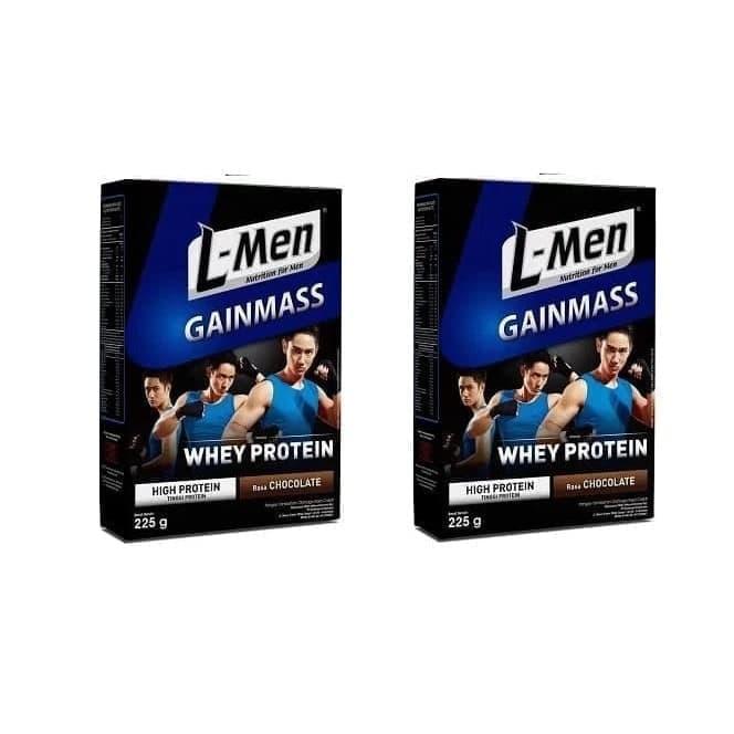 Gambar Susu High Protein / L-Men Gain Mass Whey Protein Chocolate 225 dari bandung ceria undefined Tokopedia