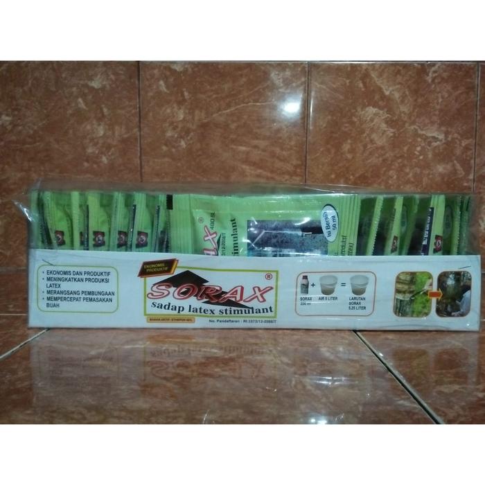 Gambar Sorax Stimulan Getah Karet - Sachet dari tanimajuraya undefined Tokopedia