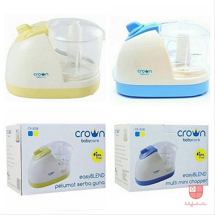Gambar Crown Food Processor Blender MPASI Easy Blend Multi Mini Chopper - Kuning dari babyfoodcenter undefined Tokopedia