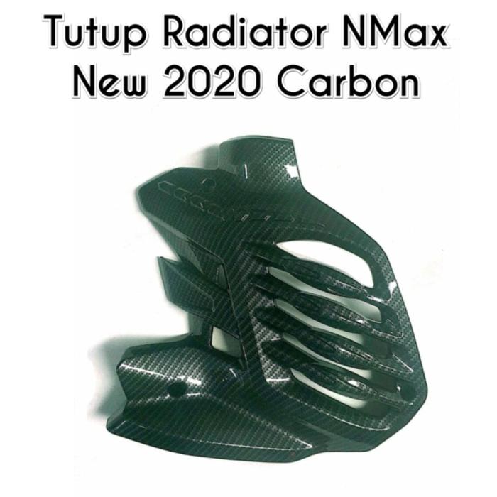 Gambar TUTUP COVER RADIATOR NMAX 2020 ALL NEW CARBON PRINTING NEMO dari Lestari Motor 2 undefined Tokopedia