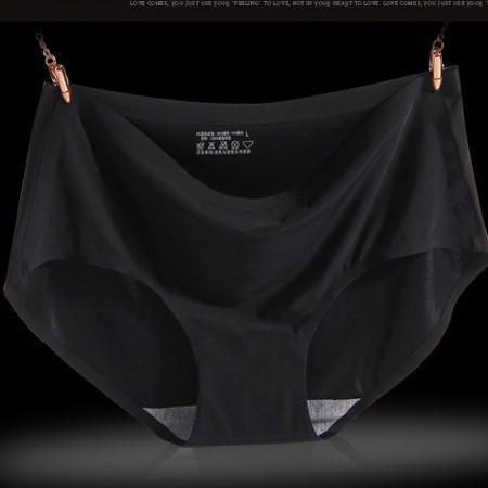 Gambar Seamless Ice Silk Women Panties Celana Dalam Wanita Premium - Hitam, S dari ANH TRADING_NEW undefined Tokopedia
