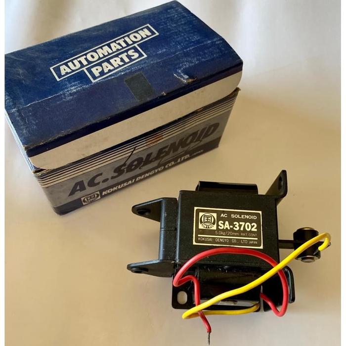 Jual Kokusai Ac Solenoid Tarik 220 V Ac Type Sa 3702 5 Kg 20mm Kota Surabaya Jaya Elektrik Husin Tokopedia