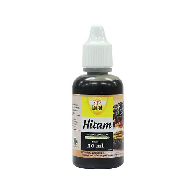 Gambar Pewarna Makanan Koepoe Koepoe 30cc HItam/Merah Rose - Hitam dari Baking Store undefined Tokopedia