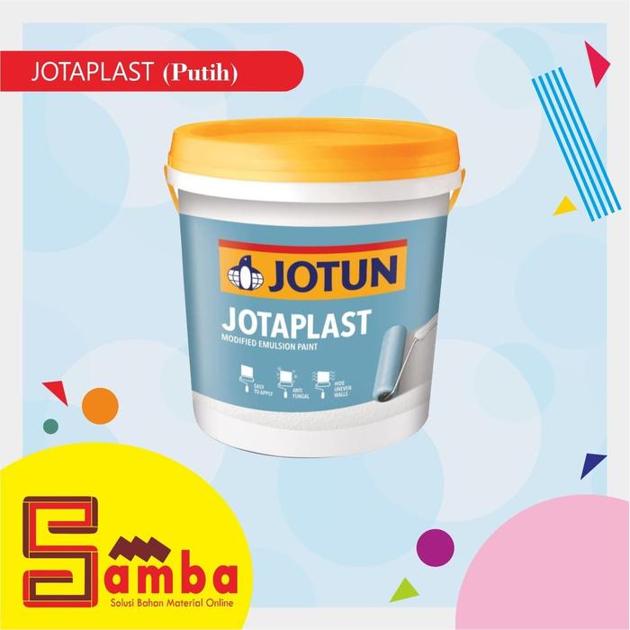 Gambar JOTUN PUTIH JOTAPLAST 25 KG / CAT TEMBOK INTERIOR / CAT PLAFON 1 PAIL dari SAMBA undefined Tokopedia