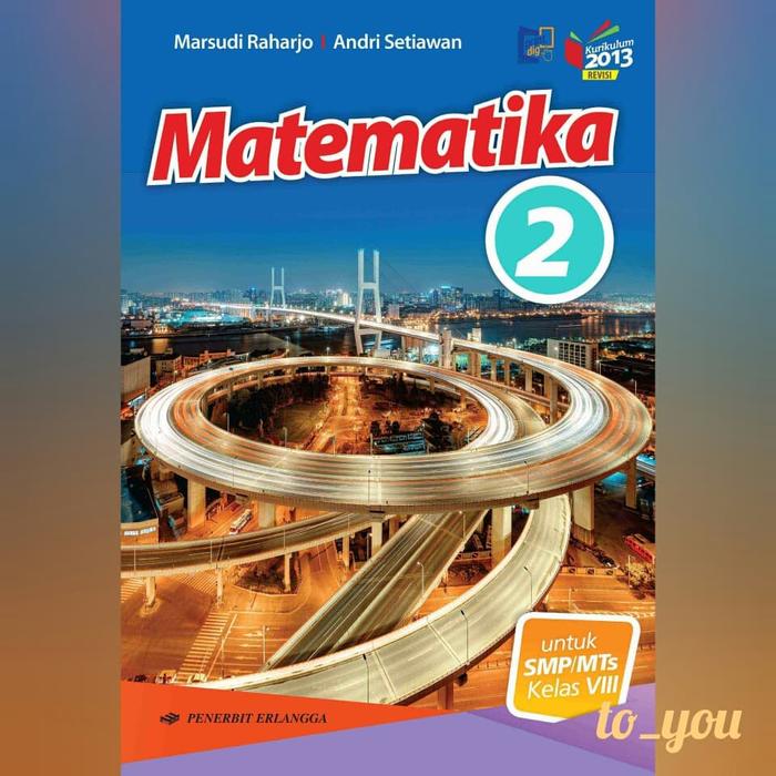 Jual Buku Matematika Kelas 8 Smp Mts Penerbit Erlangga Jakarta Utara To You Tokopedia
