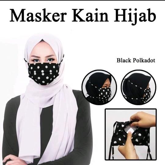 Jual Hopylovy Masker Kain Hijab Motif Jakarta Utara Hopylovy88 Tokopedia
