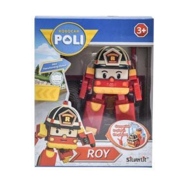 Gambar Robocar Poli Mini Transforming Robot Roy 83049 Mainan Anak Original dari Robocarpoli Official undefined Tokopedia