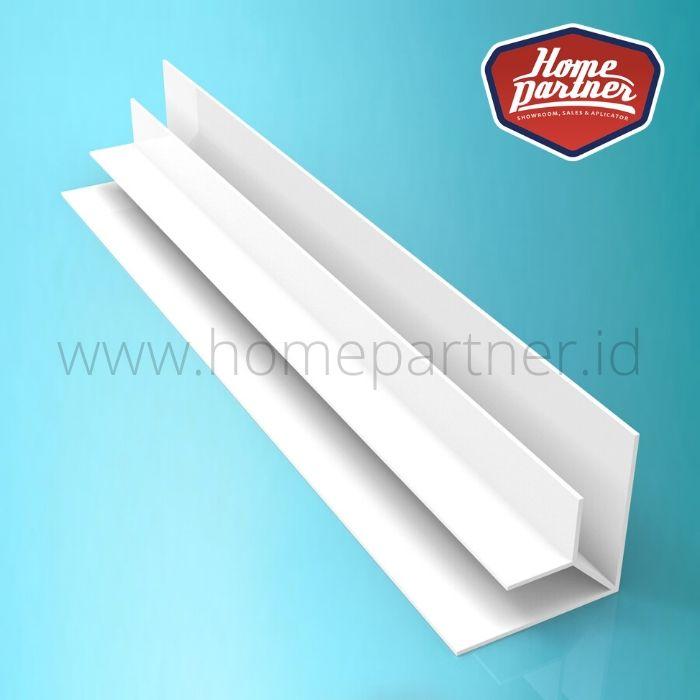 Gambar Lis Plafon PVC merek Plafonesia kode LPN 93 - Putih dari HOMEPARTNER undefined Tokopedia