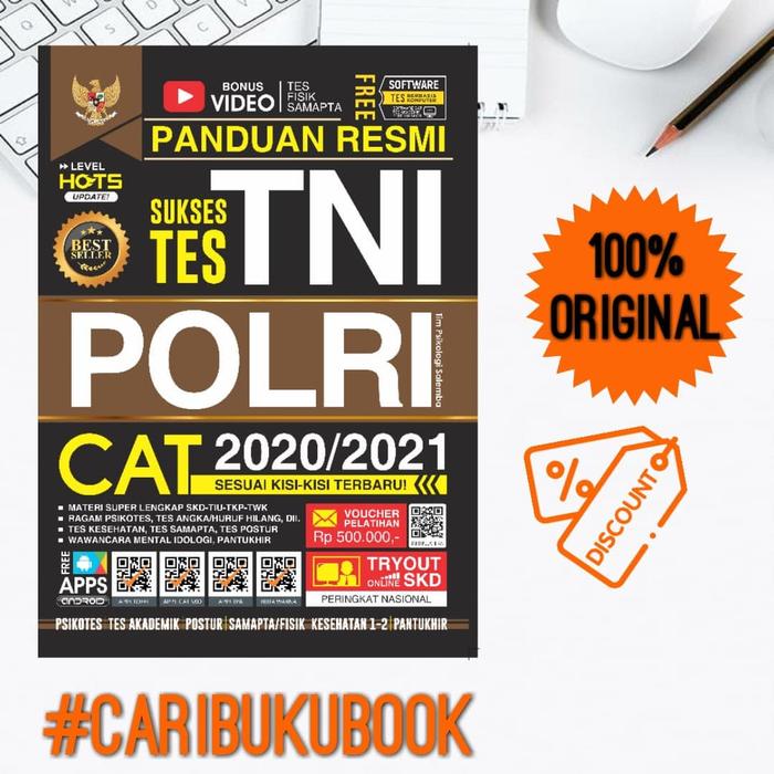 Jual Buku Panduan Resmi Sukses Tes Tni Polri 2020 2021 Kab Sleman Cari Buku Book Tokopedia