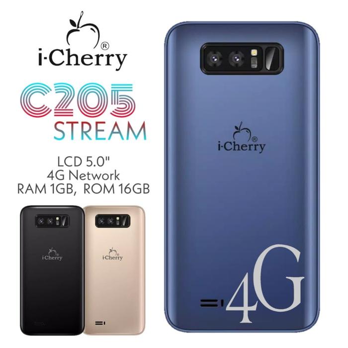 Jual Icherry C205 Stream 4g Ram 1gb Rom 16gb Hp Android Smartphone Black Jakarta Barat N Droid Tokopedia