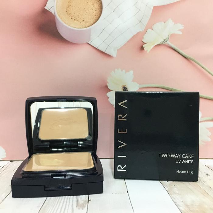 Gambar Rivera Blue Two Way Cake UV White / Bedak Wajah - 15gr - Kuning Gading dari Sinar Asia Cosmetics Kranji undefined Tokopedia