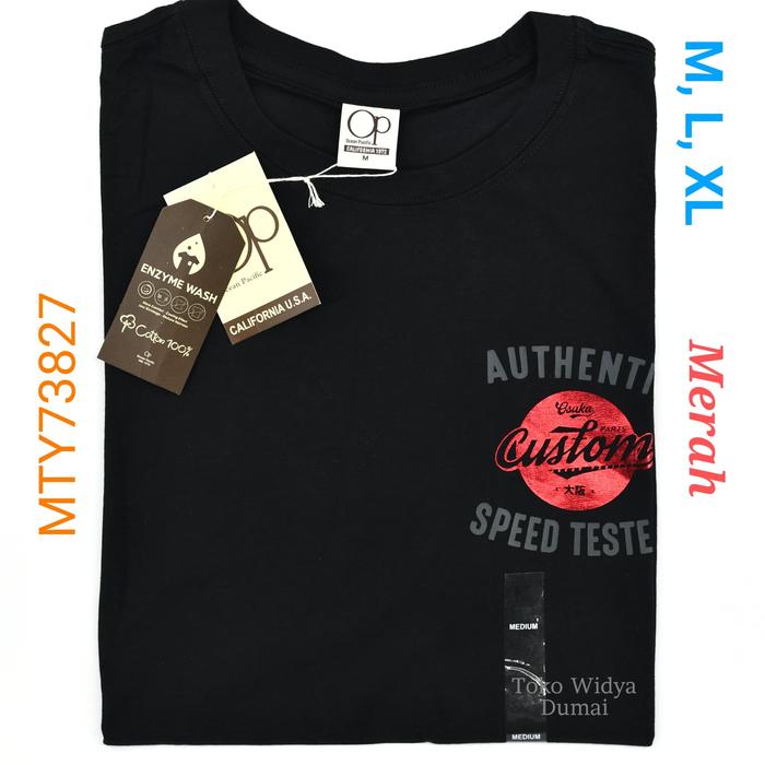 Gambar Kaos Oblong Pria Ocean Pacific MTY73827 dan MTY73826 Lengan Pendek - Merah, XL dari Toko Widya Dumai undefined Tokopedia