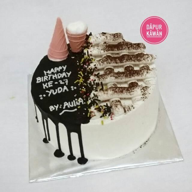 Jual Kue Ulang Tahun Dewasa Simple Anak Anak Simple Blackforest Murah Kue Jakarta Barat Daffaseptian Store Tokopedia