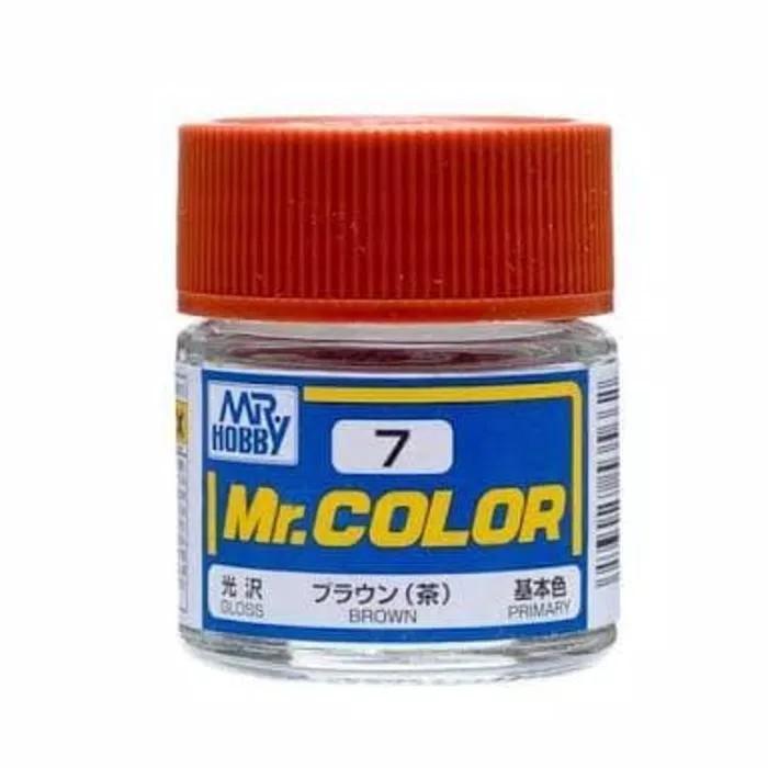 Gambar Mr Color C7 Brown - Mr Hobby Gundam Model Kit Airbrush Paint Cat C 7 dari redbox corner undefined Tokopedia