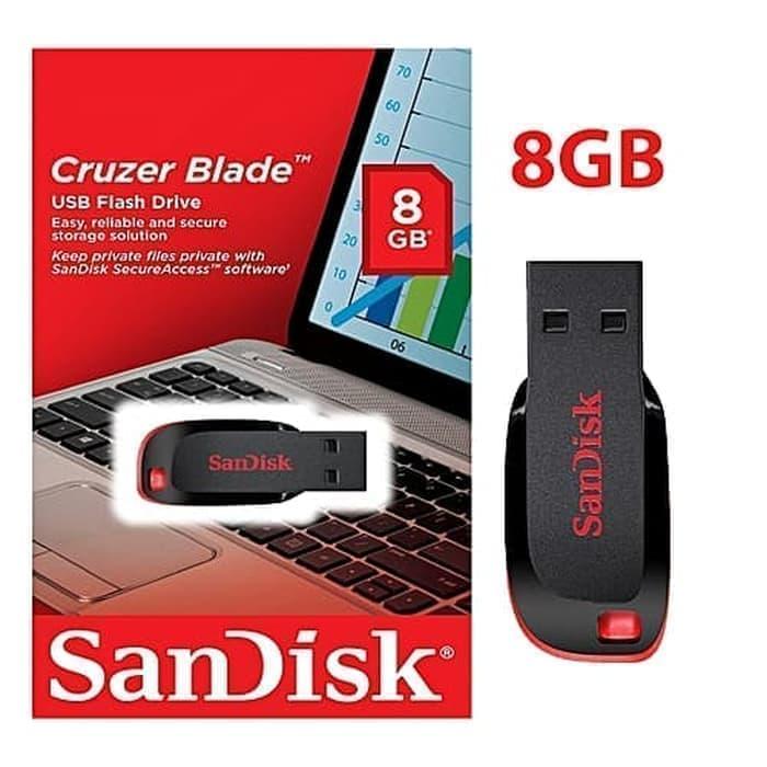 Gambar FLASHDISK SANDISK CRUZER BLADE USB2.0 8GB - 16GB - 64GB - original - 8 gb dari Jualan Medan undefined Tokopedia